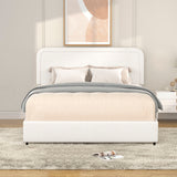 Liv - Patented With Drawers Upholstered Storage Platform Bed