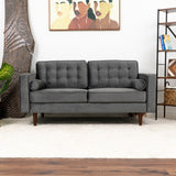 Casey - Velvet Loveseat