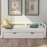 Extending Daybed With Trundle, Wooden Daybed With Trundle