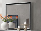 Adelaide - Mirror - Gray / Black