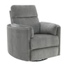 Sagen - Chenille Glider Recliner With Swivel