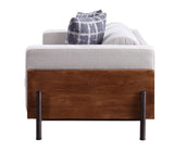 Pelton - Chair With 1 Toss Pillows - Walnut