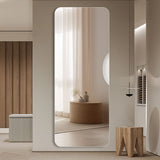 Full Body Round Corner Mirror - Clear