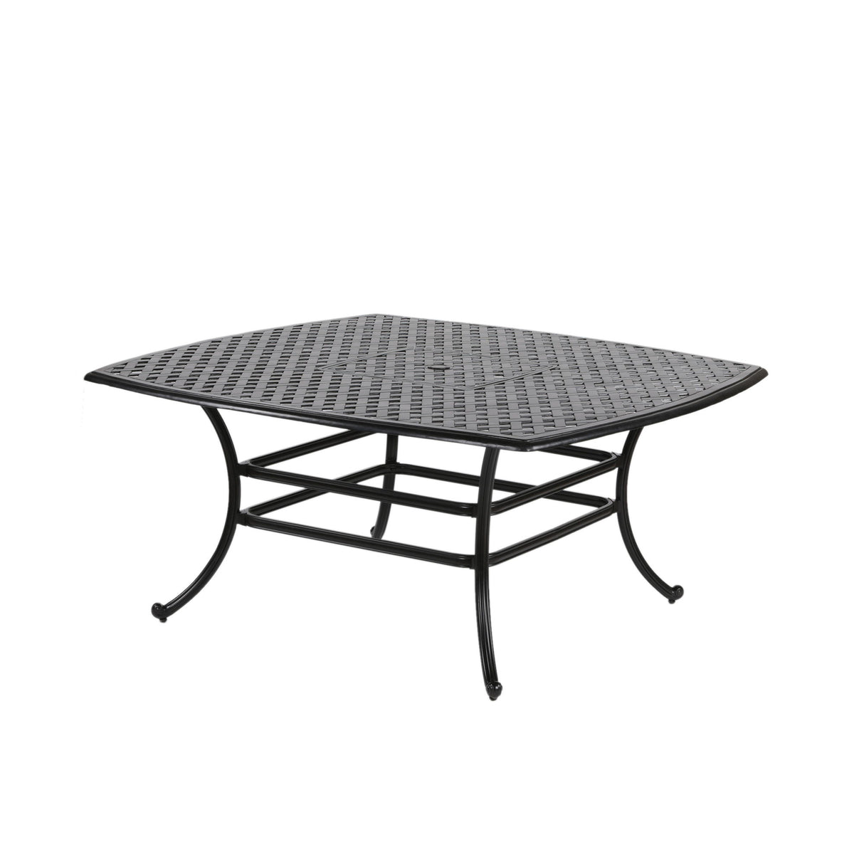 64" Square Dining Table - Dark Lava Bronze