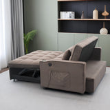 Cozy Sleeper Love Seat  - Brown