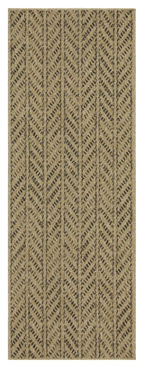 Earth - Indoor / Outdoor Area Rug - Natural / Black