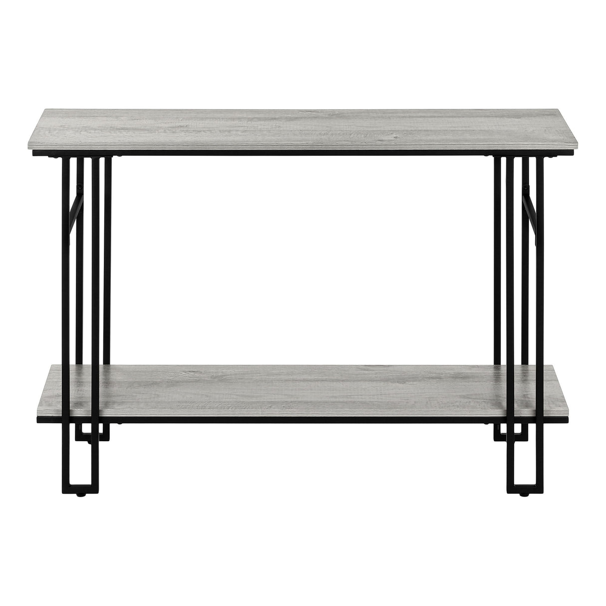 Accent Table, Console, Entryway, Narrow, Sofa, Living Room, Bedroom, Contemporary, Modern - Gray