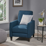 Fabric Push Back Chair For Elegant Home