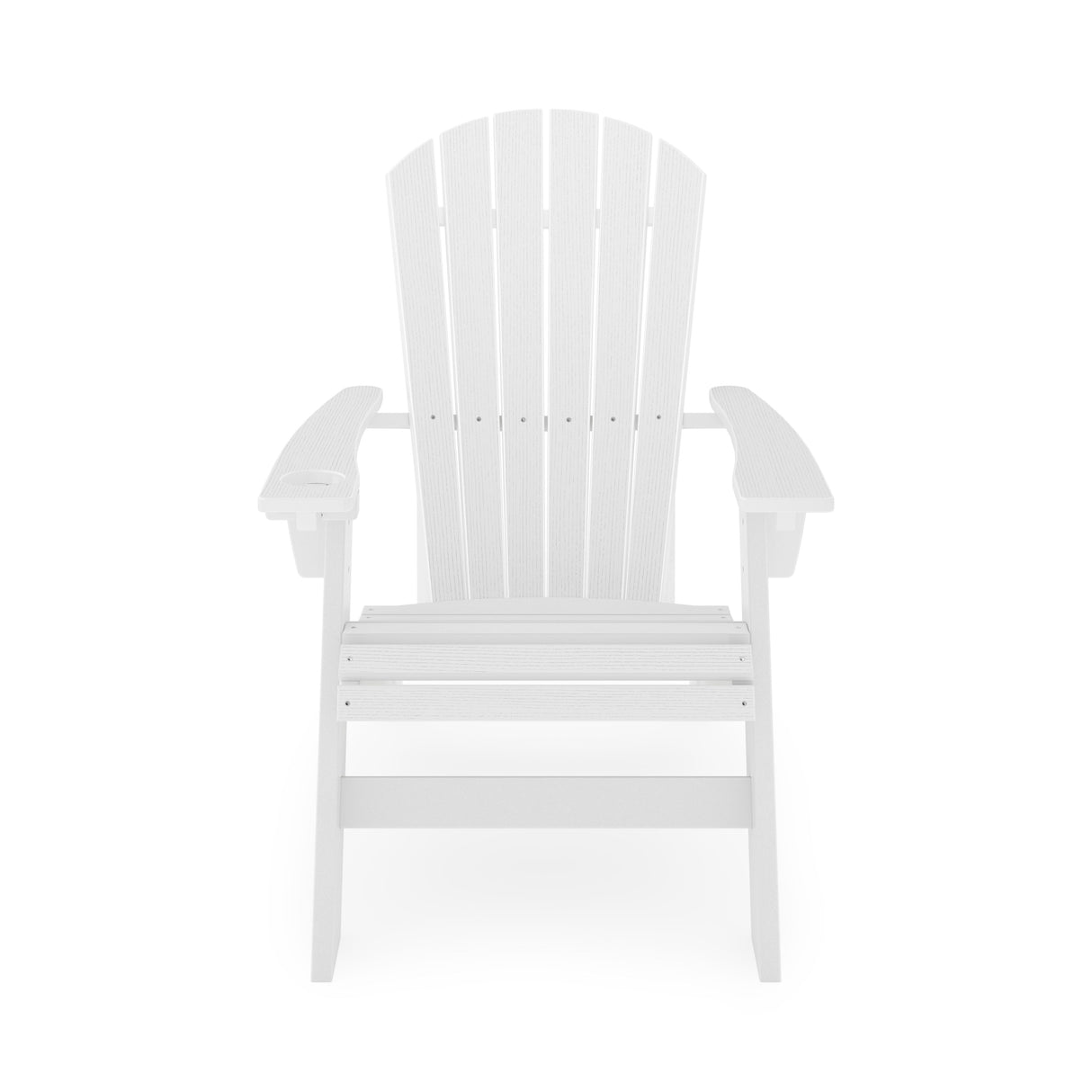 Adirondack Chair Sturdy HDPE Poly Lumber For Poolside, Patio, And Garden Relaxation