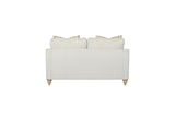 Loveseat Reversable Cushion With 2 Pillows - Off White