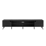 Contemporary 2 Door Minimalist TV Stand