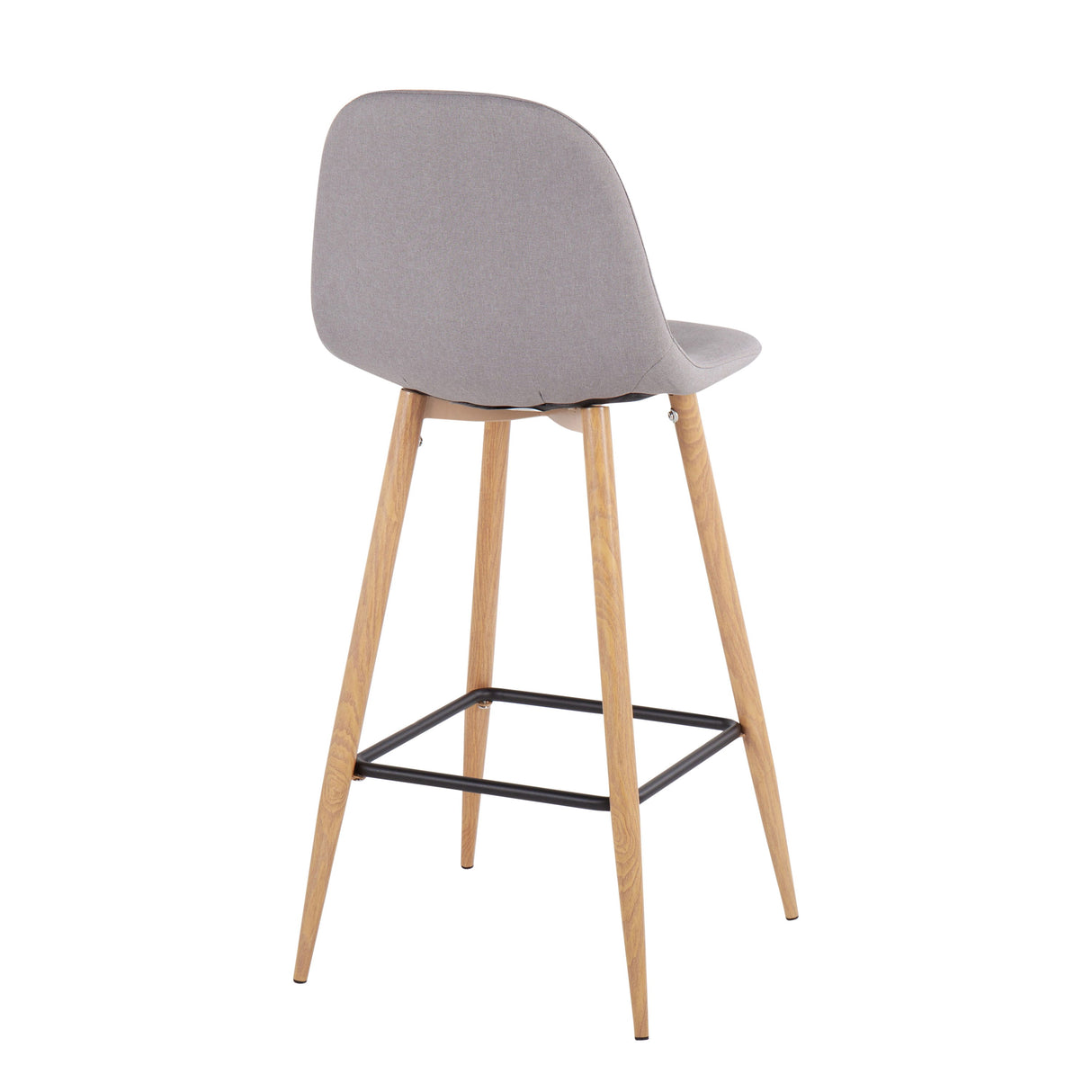 Pebble - Mid Century Modern Barstool (Set of 2)