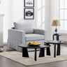 Single Seat Module Sofa Sectional Couch Seat Cushion And Back Cushion Removable And Washable