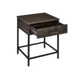 Cliff - 19" Side Table - Brown