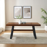 Modern Industrial Large Dining Table