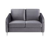 Hathaway - Velvet Modern Chic Loveseat Couch