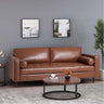 Modern Comfy 3 Seat Sofa With Wooden Legs, For Living Room And Study