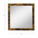 Juvanth - Rustic Mirror - Oak