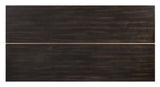 Jaramillo - Rustic Dining Table - Espresso / Gold