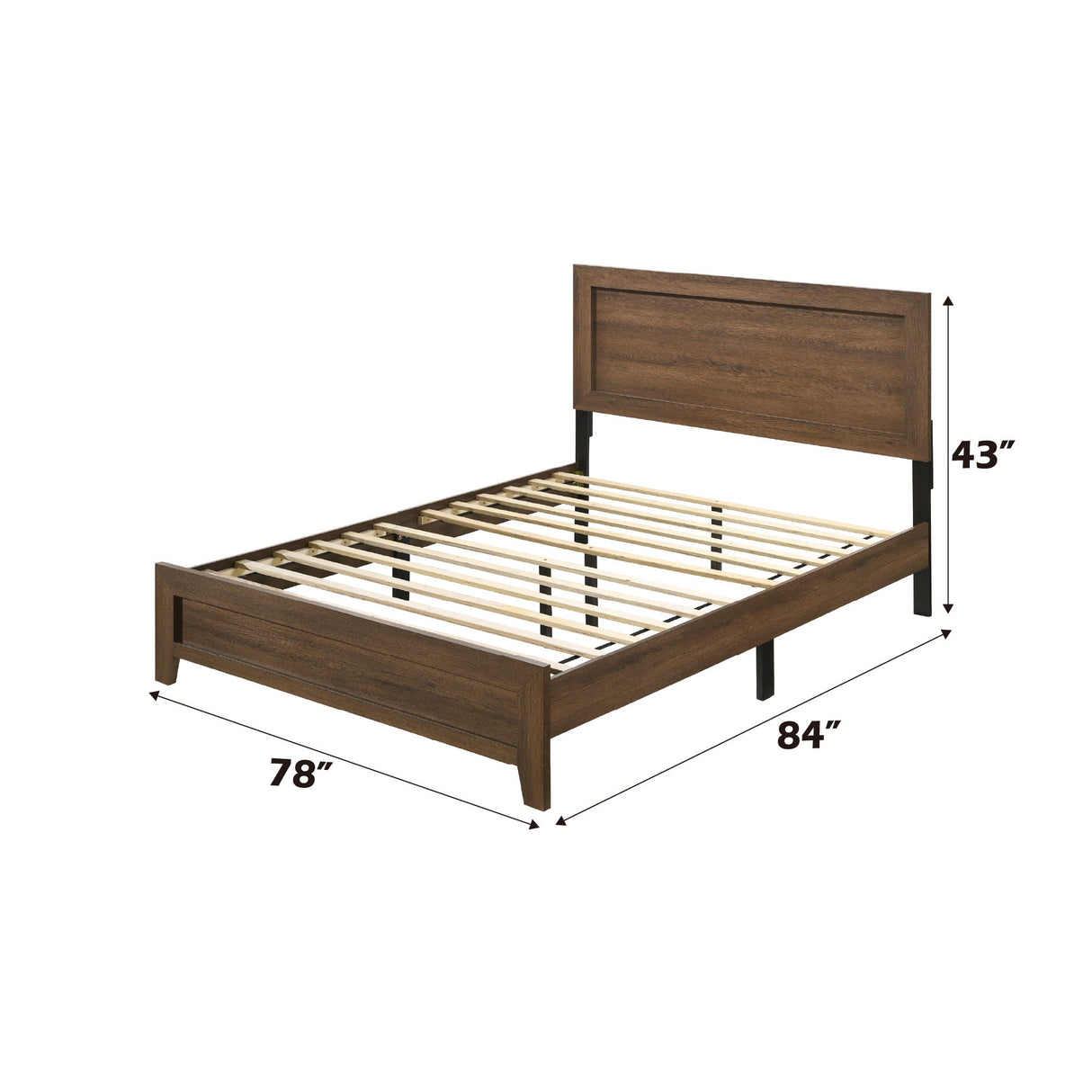 Miquell - Panel Bed