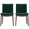 Laura - Mid-Century Modern Solid Wood Dining Chair (Set of 2)