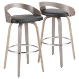 Grotto - Mid-Century Modern Stool (Set of 2)