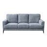 Jackson - Chenille Sofa With Black Metal Legs