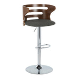 Cosi - Mid Century Modern Adjustable Barstool (Set of 2)