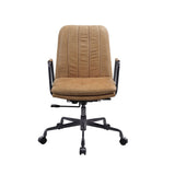 Eclarn - Top Grain Leather Office Chair - Brown