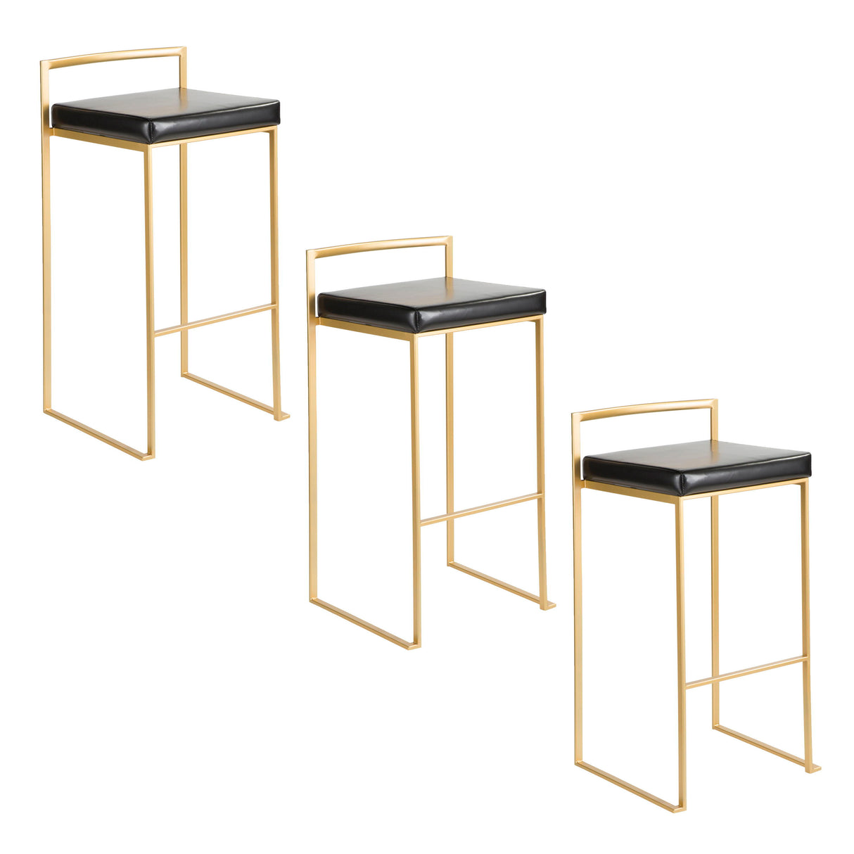 Fuji - Contemporary / Glam & Quality Construction Barstool