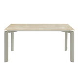 Ingram - Ceramic Top Dining Table - Light Gray