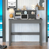 Logan - Writing Desk - Gray