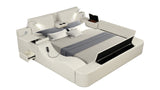 Smart Multifunctional Queen Size Bed - Beige