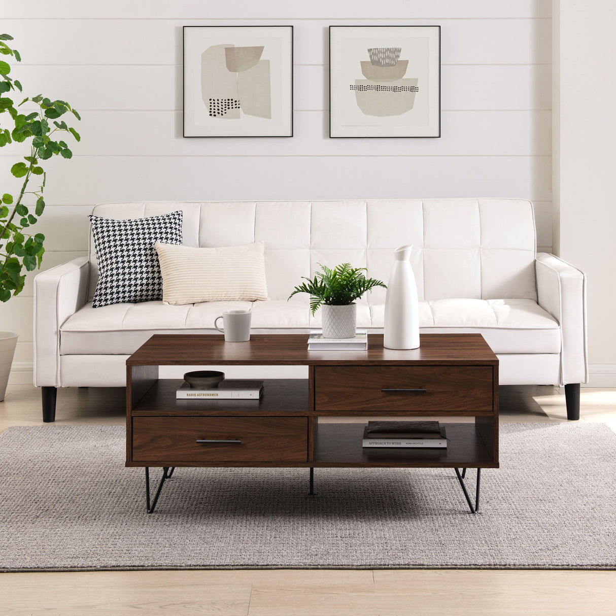 Modern Hairpin Leg Coffee Table