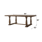 Bernard - Weathered Dining Table