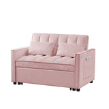 Velvet Loveseat Sofa Bed