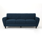 Comfy Transitional Sofa - Navy Blue