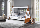 Loreen - Twin Bed - White