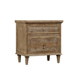 Ludin - 2 Drawer Nightstand - Taupe