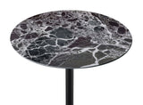 Orbit - 15.5" End Table With Height Adjustable Marble Textured Top