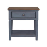 Americana - End Table - Blue