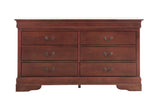 Louis Phillipe - 6-Drawer Dresser