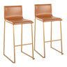 Mara - Contemporary Upholstered Barstool (Set of 2)