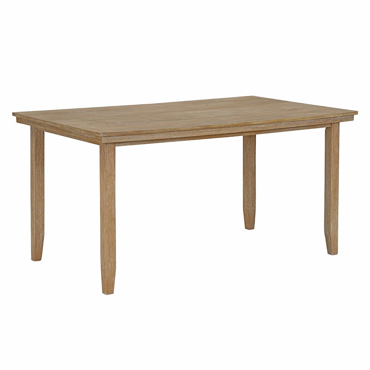 TREXM 6Pc  Dining Set (Natural Wood Wash)