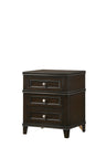 3 Drawer Nightstand With USB