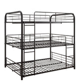 Cairo - Triple Full Bunk Bed - Black