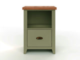 Vineyard - Drawer File - Sage Green, Fruitwood