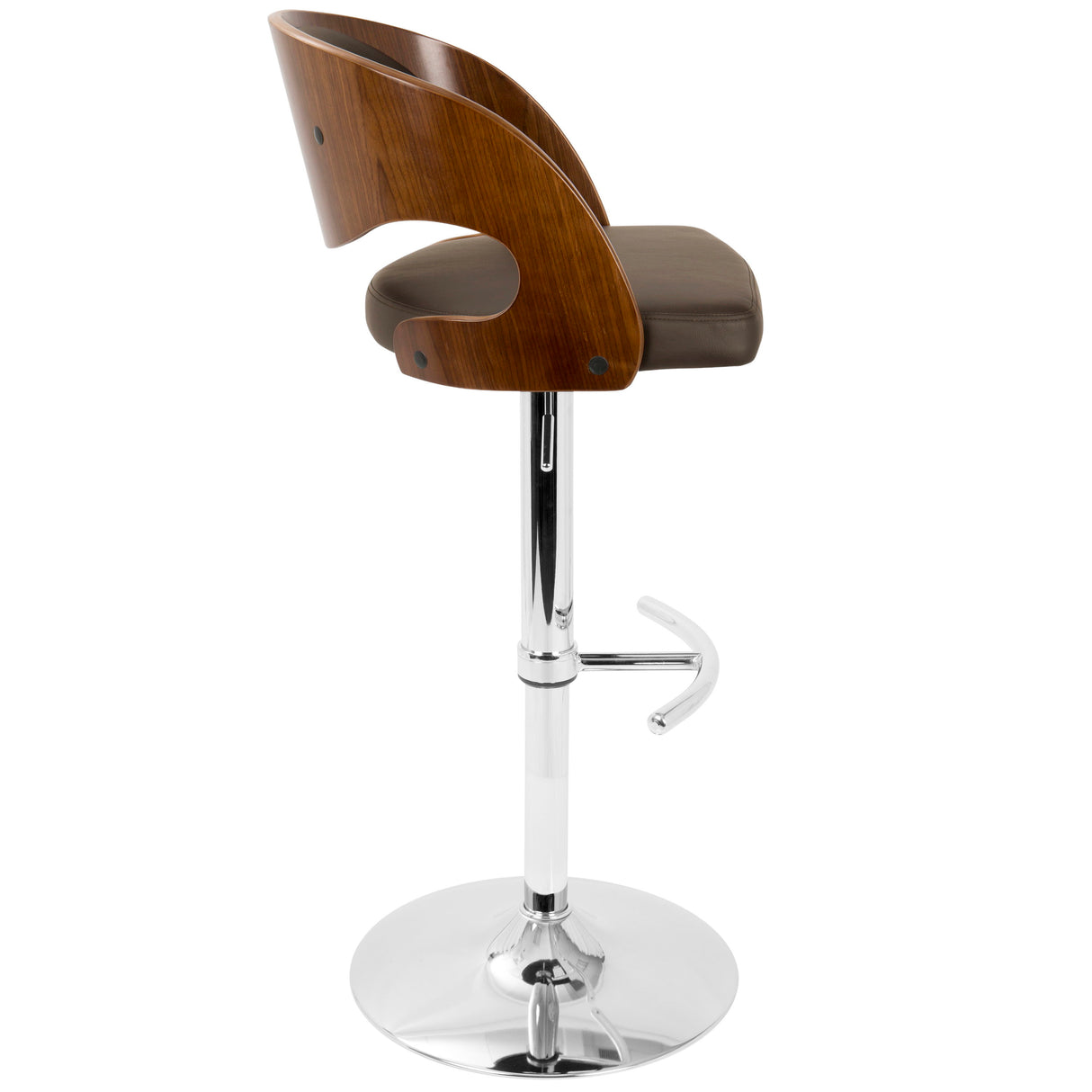 Pino - Mid Century Modern Adjustable Barstool With Swivel