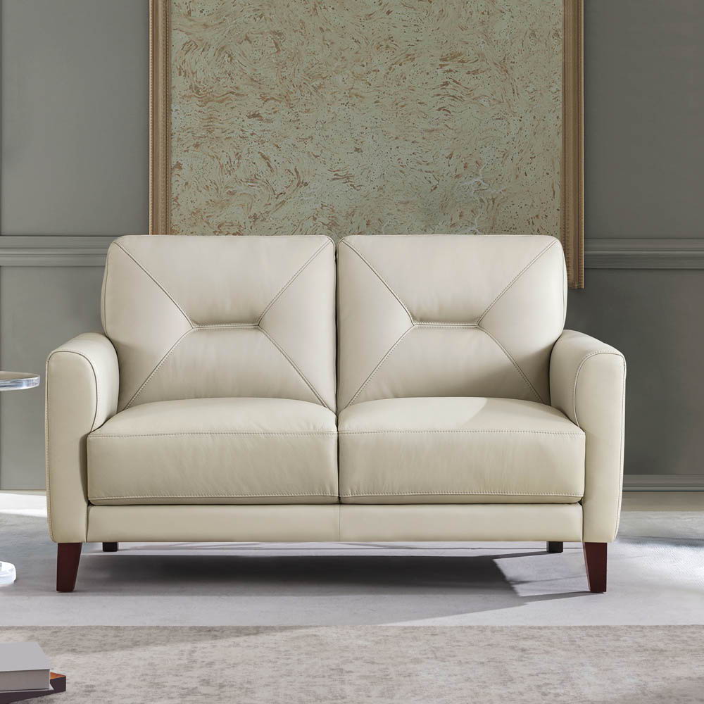 Mavis - Leather Loveseat