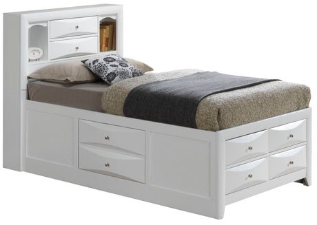 Marilla - Storage Bed With Bookcase Headboard